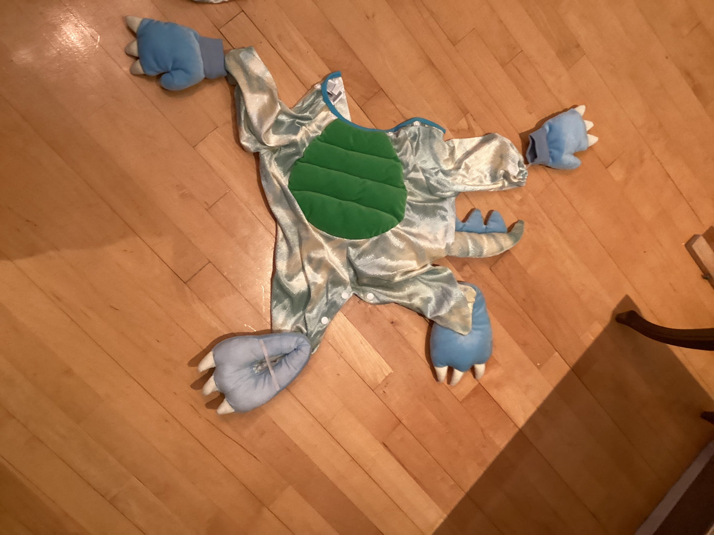 Dinosaur costume with head piece (toddler) Item #36