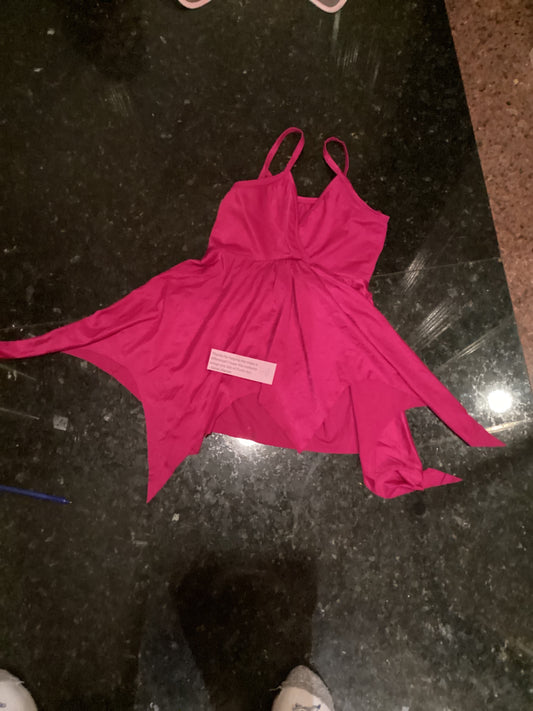 Magenta dress- (2-4) Item #60